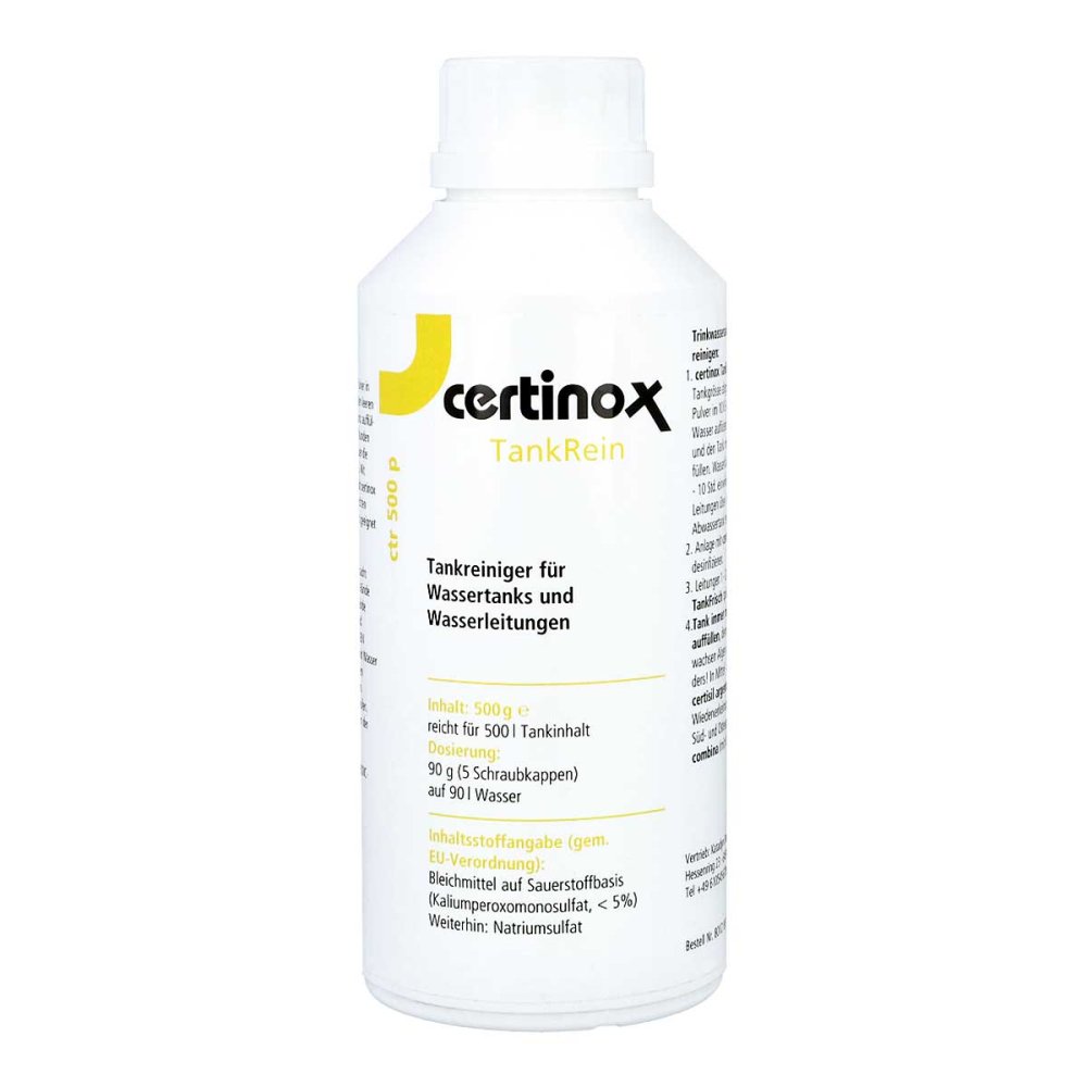 Bild von CERTINOX Tankrein CTR 500P Pulver 500 g