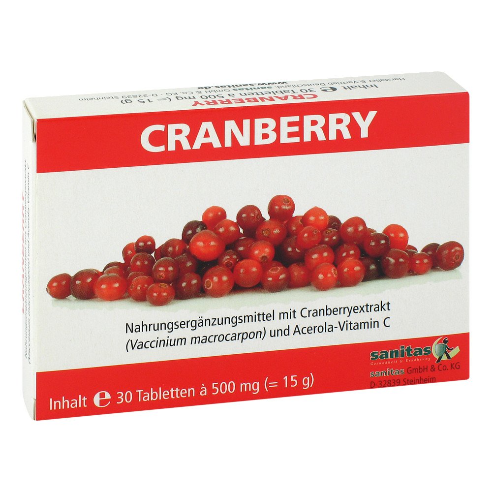 Bild von CRANBERRY TABLETTEN 30 St.