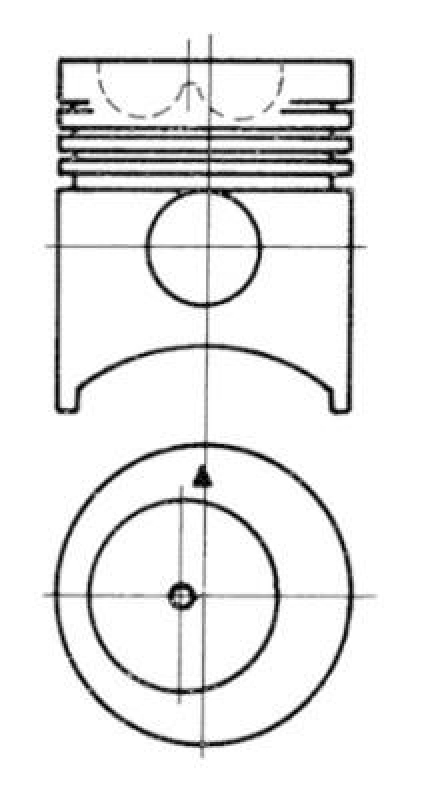 Bild von KOLBENSCHMIDT Kolben 91005700