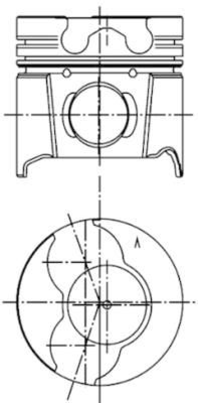 Bild von KOLBENSCHMIDT Kolben  für RENAULT 99940620