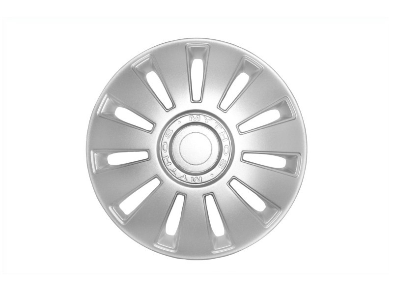 Bild von PETEX Satz 15 Zoll Mythos silber / Nylon Radblenden  RB528415