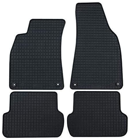 Bild von PETEX Fußmattensatz schwarz - vorbereitet für Befestigungssystem Universal  61810