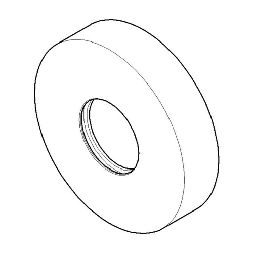 Bild von Dornbracht Rosette Ersatzteil 092788010 - Chrom in perfektem Design