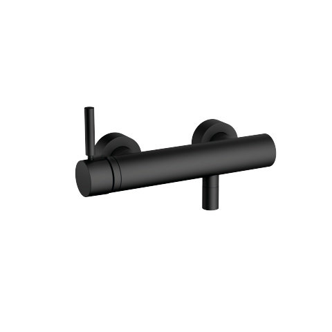 Bild von Dornbracht Brause-Einhandbatterie für Wandmontage META 33300660 Schwarz matt 33300660-33