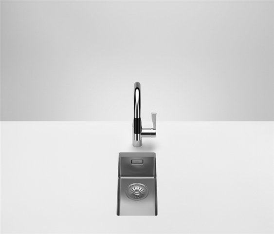 Bild von Dornbracht, Küchenarmatur, Einzelbecken, 180 x 400mm, Edelstahl poliert, 38180003-85