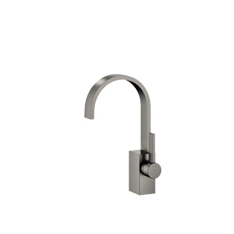 Bild von Dornbracht MEM Einhand Waschtischbatterie, ohne Ablaufgarnitur, Ausladung 165 mm, 33521782-99, Farbe: Dark Platinum gebürstet