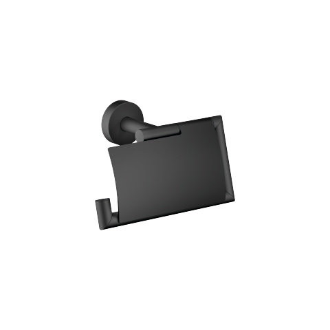 Bild von Dornbracht Papierrollenhalter mit Deckel SERIENSPEZIFISCH 83510979 Schwarz matt 83510979-33