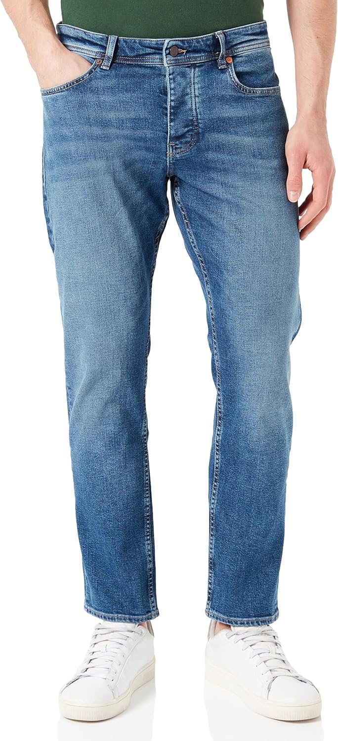 Bild von BOSS ORANGE Regular-fit-Jeans Taber BC-C mit BOSS Label