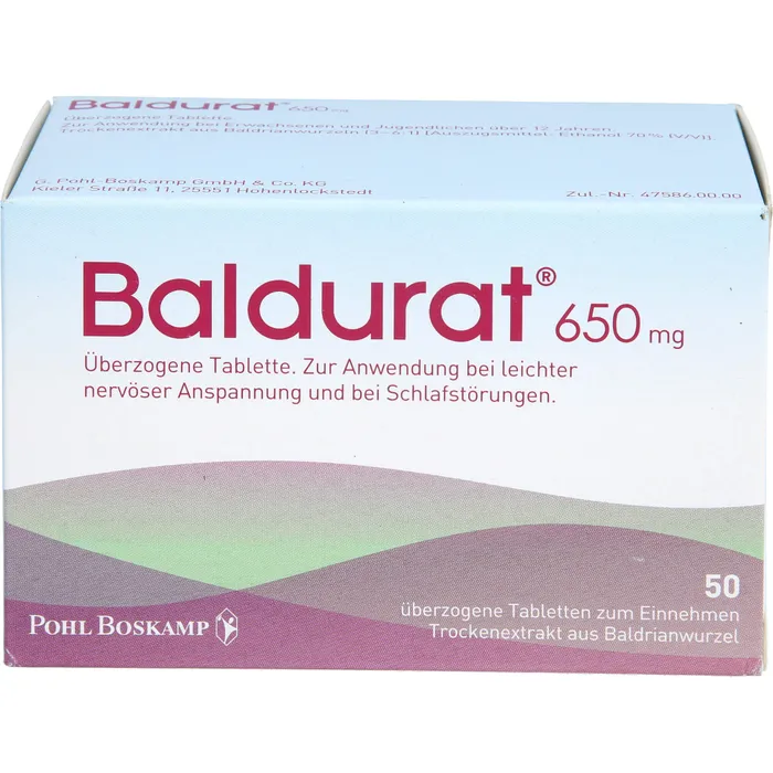 Bild von Baldurat bei Schlafstörungen 50er