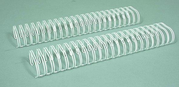 Bild von Renz, Bindegerät Zubehör, Ring Wire A4 25 Stk. - Ring Ø 32 mm, weiss
