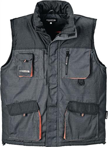 Bild von Weste Gr.M dunkelgrau/schwarz/orange, TERRATREND