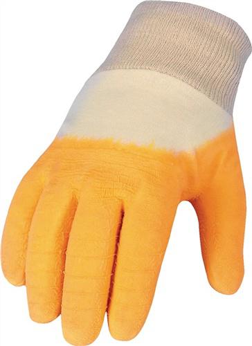 Bild von Handschuhe Gr.10 gelb I PSA - 12 PA, I Baumwolle m.Latex ASATEX