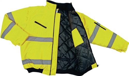Bild von Prevent, Arbeitsjacke, Warnschutz-Pilotenjacke Grösse XXXL gelb (3XL)