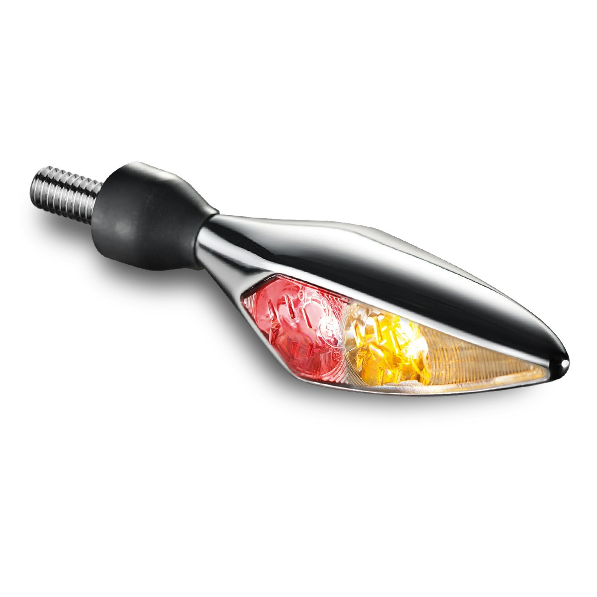 Bild von Kellermann LED-Blinker Micro Rhombus DF Chrom links