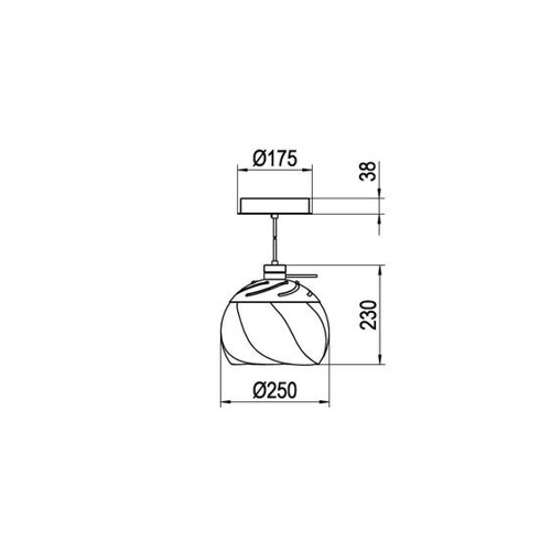 Bild von RIDI 0331910AH408 Pendelleuchte – Eleganz trifft Funktionalität