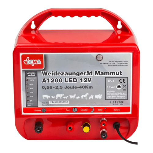 Bild von Dema Mammut A1200 LED - Anspruchsvolle Beleuchtungslösung