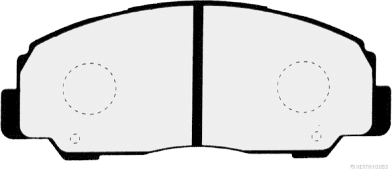 Bild von HERTH+BUSS JAKOPARTS Bremsbelagsatz, Scheibenbremse J3606012