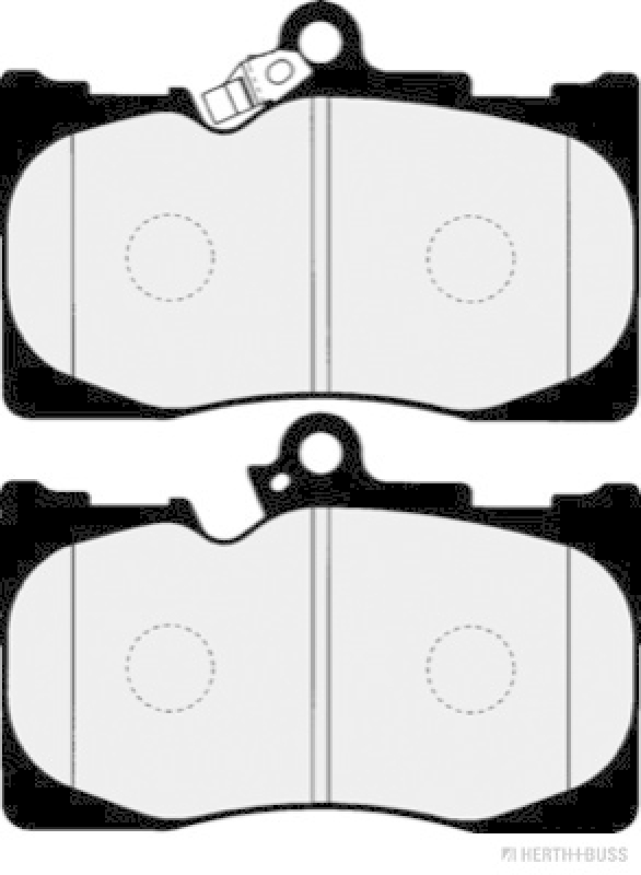 Bild von HERTH+BUSS JAKOPARTS Bremsbelagsatz, Scheibenbremse J3602120
