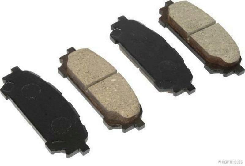 Bild von HERTH+BUSS JAKOPARTS Bremsbelagsatz, Scheibenbremse hinten rechts links  für SUBARU 26696-FE050 26696-FE040 J3617006