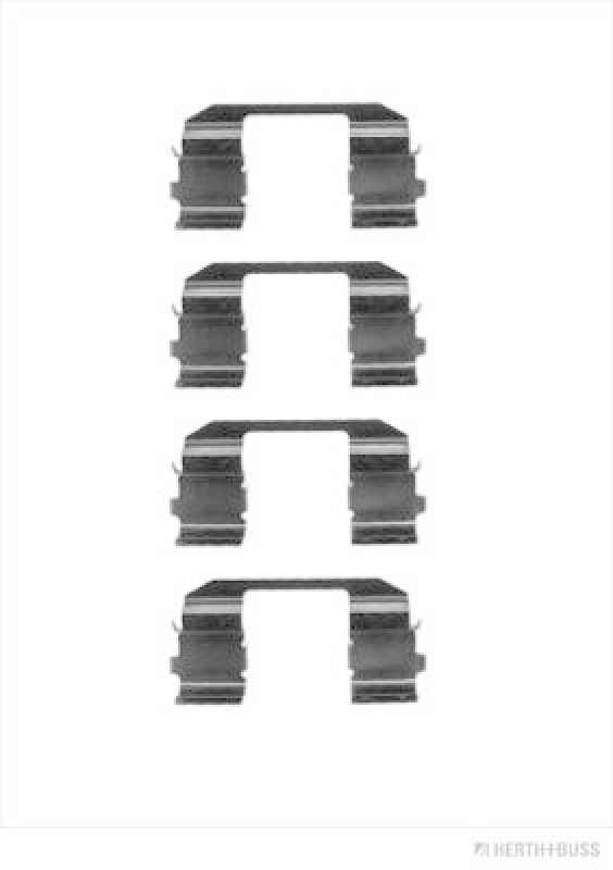 Bild von HERTH+BUSS JAKOPARTS Zubehörsatz, Scheibenbremsbelag J3664009