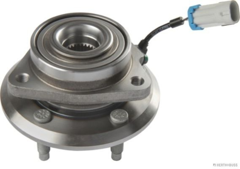 Bild von Herth+Buss J4700915 Radlagersatz | Vorderachse | 5 -loch | mit integriertem ABS-Sensor