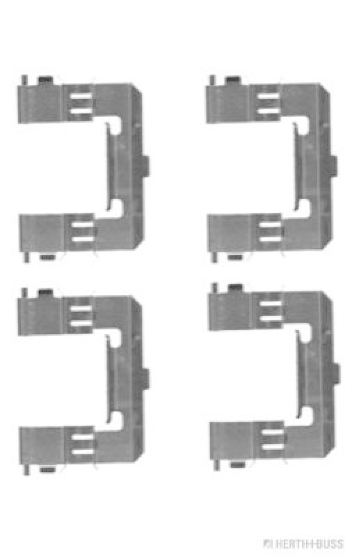 Bild von Jakoparts Zubeh?rsatz f?r Bremsbel?ge vorne Ford Ranger Mazda B-Serie Bt-50 Nissan Maxima