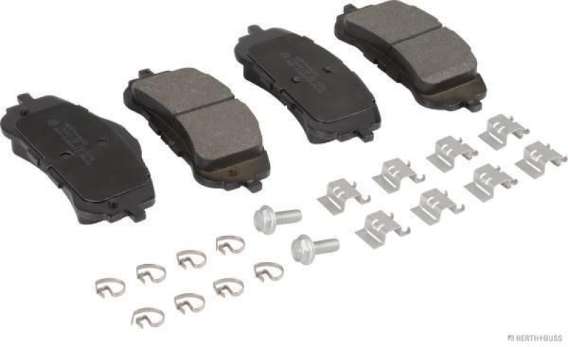 Bild von HERTH+BUSS JAKOPARTS Bremsbelagsatz, Scheibenbremse vorne rechts links  für LEXUS PEUGEOT CITROËN TOYOTA VAUXHALL OPEL 1610428780 1678168180 J3602135