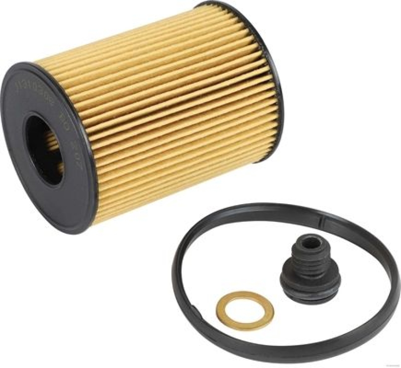 Bild von HERTH+BUSS JAKOPARTS J1310308 Ölfilter Motorölfilter, Filter für Öl mit Verschlussstopfen, mit Dichtring Filtereinsatz KIA: Sorento IV