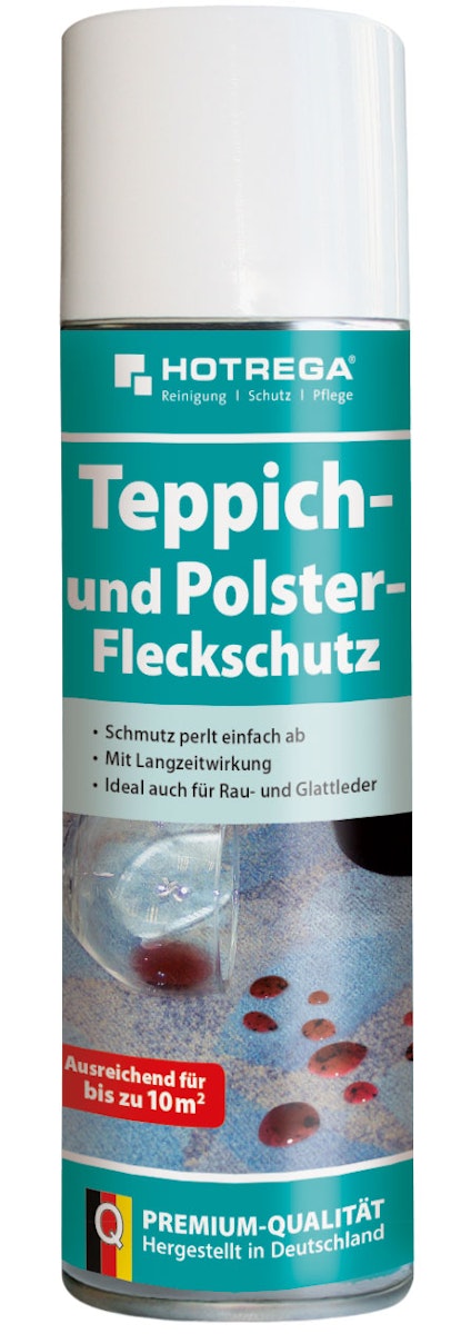 Bild von HOTREGA Teppich Polster Fleckschutz Schmutzschutz 300ml Anti Haft Imprägnierung