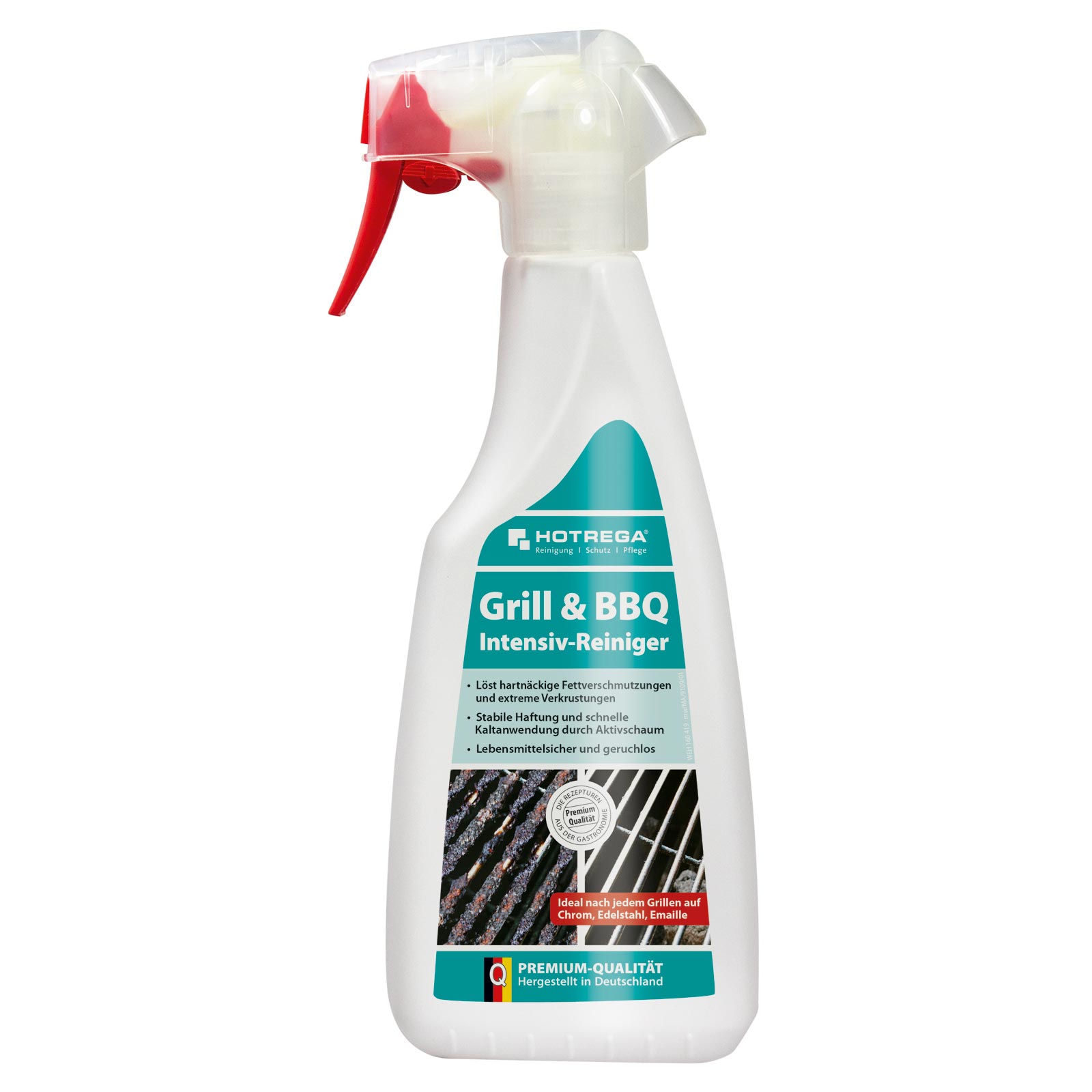 Bild von HOTREGA® Grill BBQ Intensivreiniger Backofenreiniger Grillreiniger Schaum 500ml Backofenreiniger