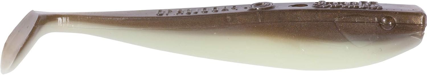 Bild von Manns Q-Paddler 8cm Olive Green Gummifisch Shad Fischhaken