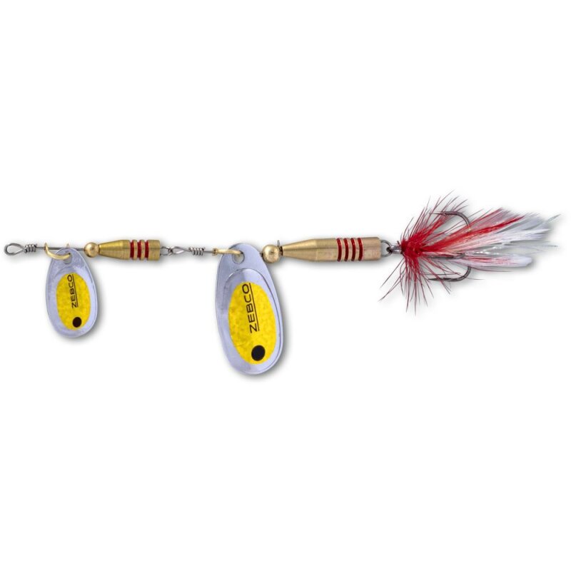 Bild von ZEBCO Trophy Z-Tandem No.2 + No.4 16g Silber/Holo Gold Folie