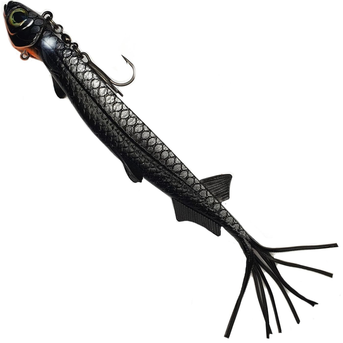 Bild von Quantum Kunstköder Quantum 21cm 60g Pelagic Shad Set Hairy - montierter Gummifisch