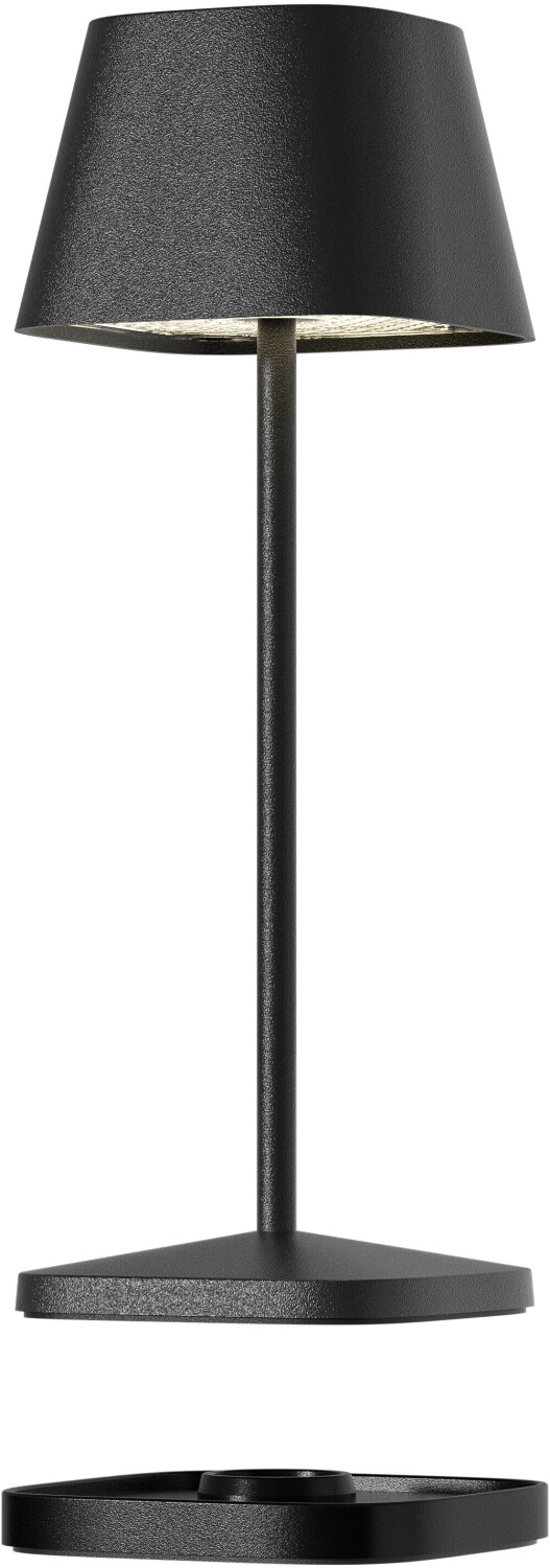 Bild von Villeroy & Boch LED Akku Tischleuchte Neapel Micro Schwarz 2,3W 252lm IP65 schwarz (97012)