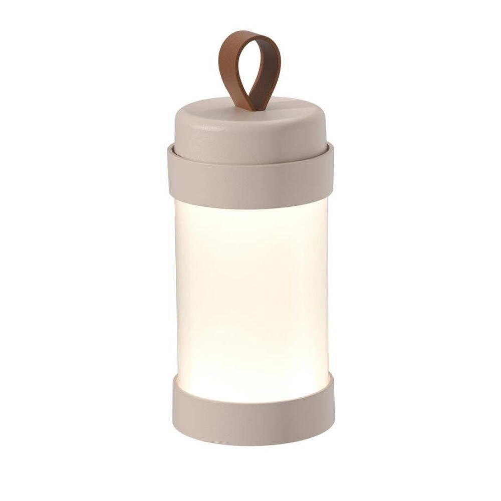 Bild von Sompex LED Akku Tischleuchte Alva Sandfarbig 1,1W 100lm IP65 beige/creme (78444)