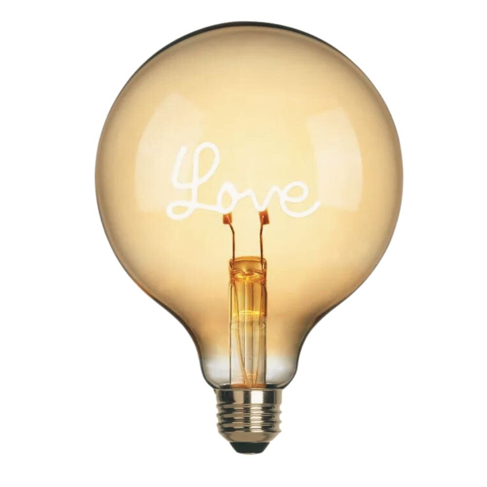 Bild von LED Leuchtmittel Love E27 Globe - G125 in Transparent 1,5W 70lm