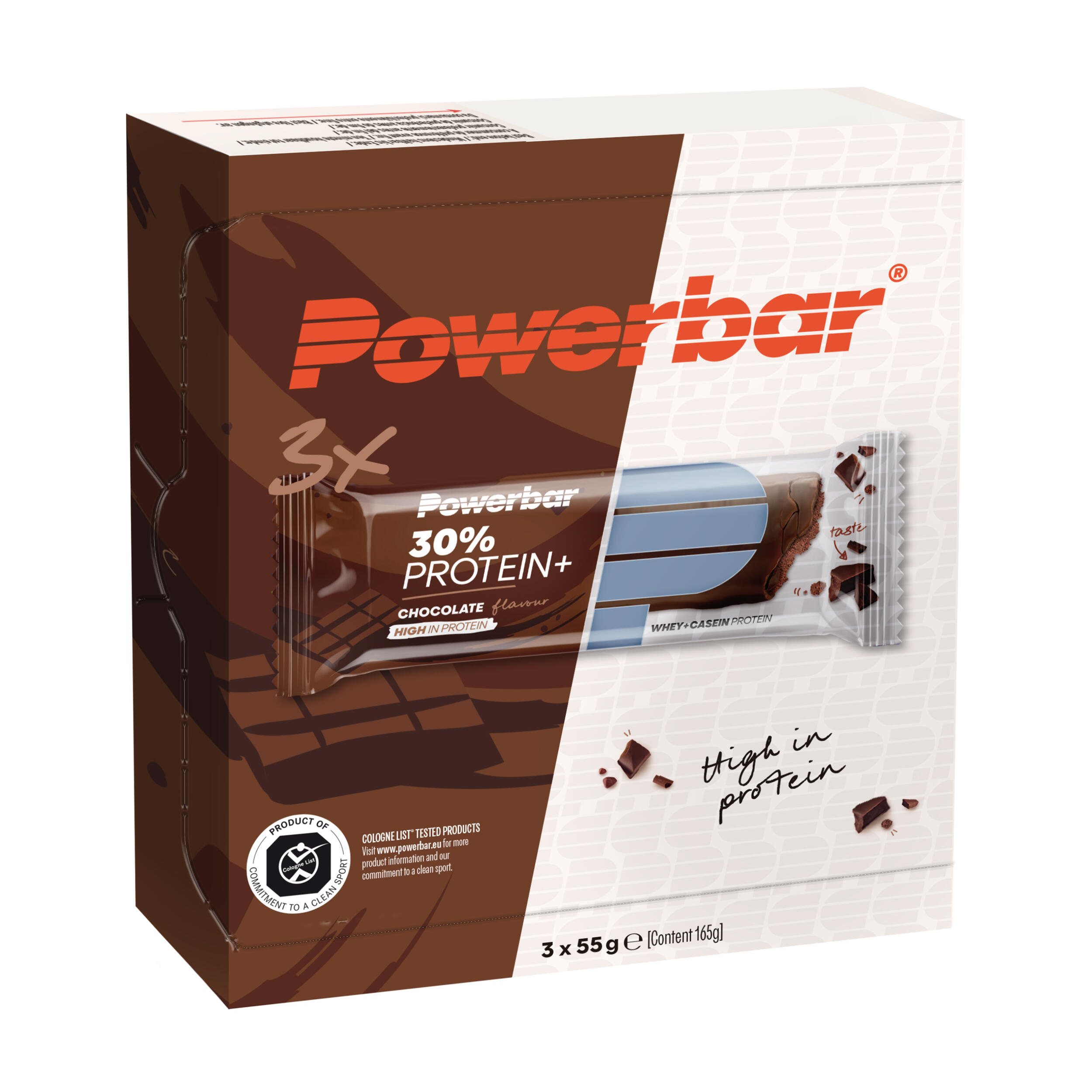 Bild von Proteinriegel Eiweißriegel Protein Plus Schoko 3 x 55g