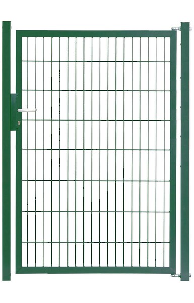 Bild von KRAUS Zauneinzeltür »Kombitor«, BxH: 99,2x160 cm, Komplett inkl. Torpfosten 6x6 cm