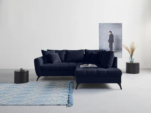 Bild von INOSIGN Ecksofa "Lörby L-Form", Belastbarkeit bis 140kg pro Sitzplatz, auch mit Aqua clean-Bezug