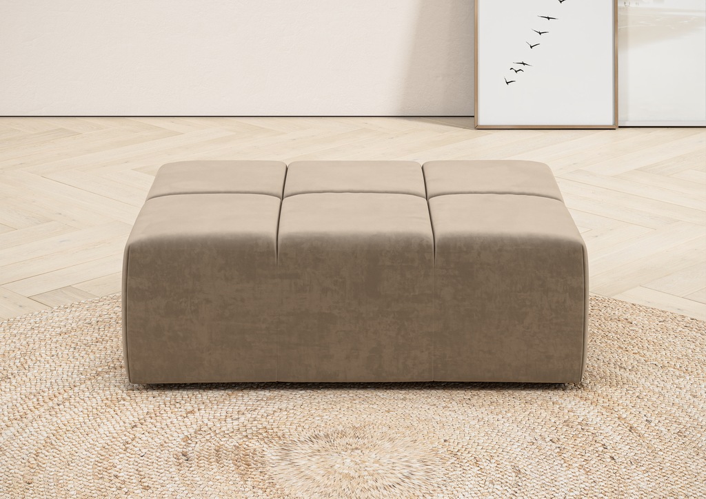 Bild von INOSIGN Polsterhocker "Ancona", passend zur "Ancona"-Polsterserie, auch in Cord + Easy Care