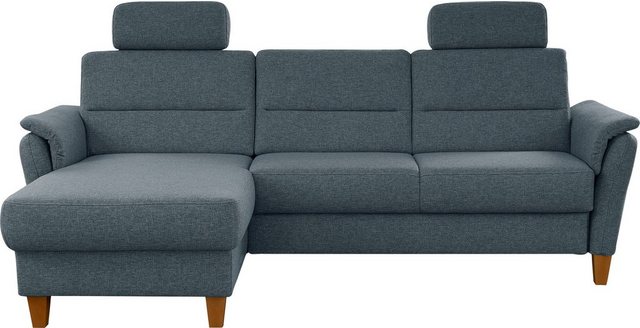 Bild von Home affaire Ecksofa "Palmera L-Form", Federkern, wahlweise mit Bettfunktion und mit/ohne Bettkasten