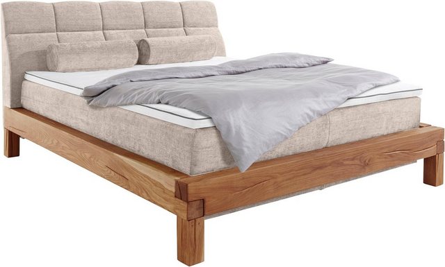 Bild von Home affaire Boxspringbett "Villads", Liegefläche: 180/200 cm, Inside-Boxspring-Unterbau, recycelte Stoffe