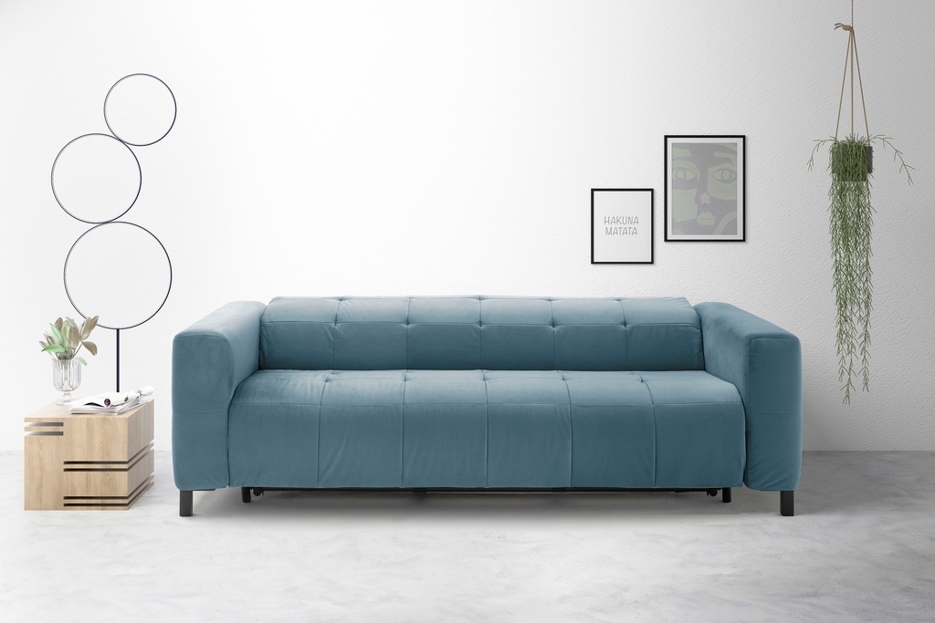 Bild von Places of Style Schlafsofa "Termini ; als Dauerschläfer geeignet durch hochwertigen Faltbeschlag", drei Breiten und 3 Matratzenausführungen, belastbar 200 bis 270 kg