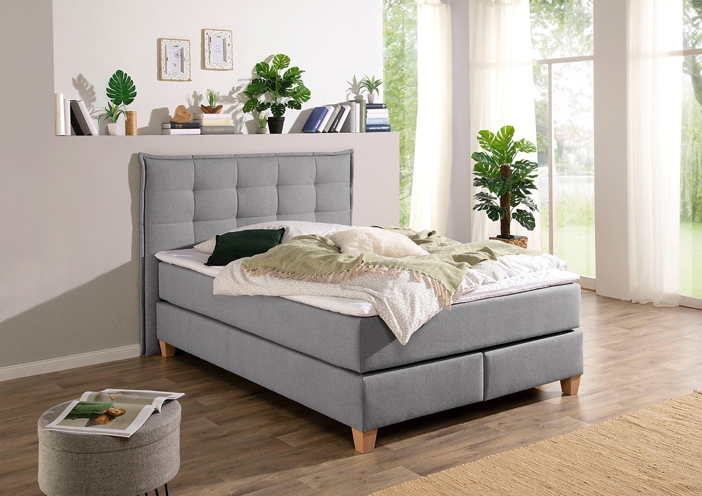 Bild von Home affaire Boxspringbett, inklusive Komfortschaum-Topper