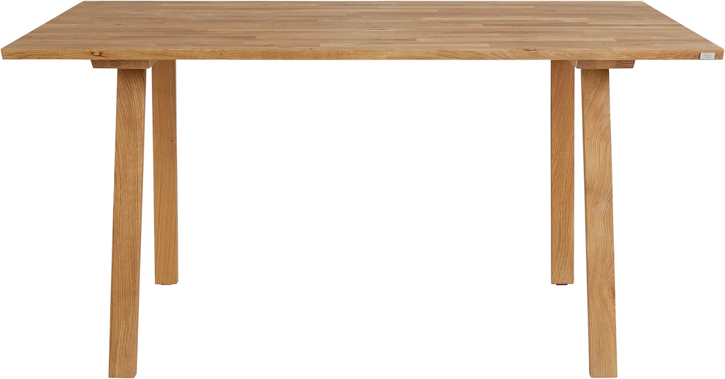 Bild von OTTO products Esstisch "Alessja", Breite 130 oder 150 cm, Eiche Massivholz mit veganem Bio-Öl behandelt