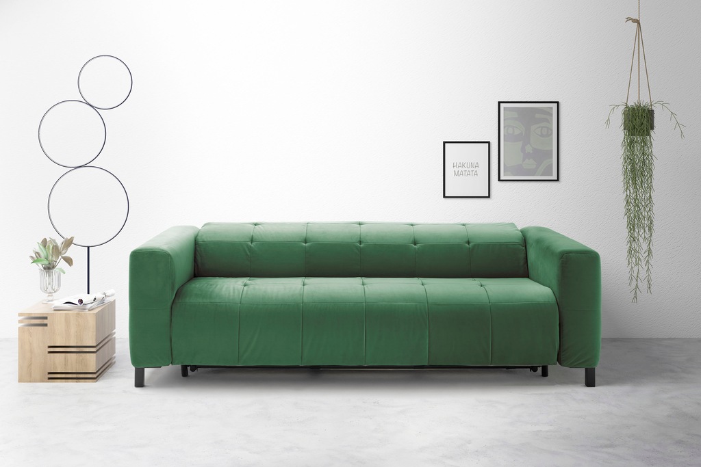 Bild von Places of Style Schlafsofa "Termini ; als Dauerschläfer geeignet durch hochwertigen Faltbeschlag", drei Breiten und 3 Matratzenausführungen, belastbar 200 bis 270 kg