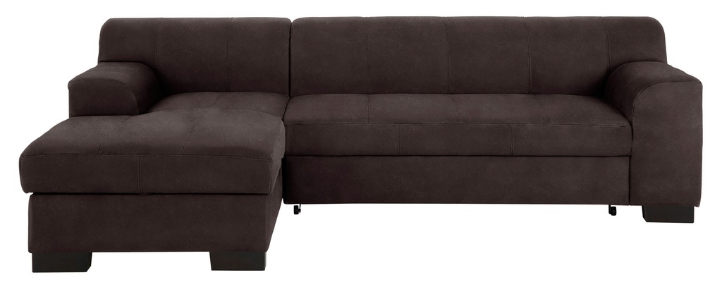 Bild von Home affaire Ecksofa "Falk L-Form", mit Federkern und wahlweise mit Bettfunktion
