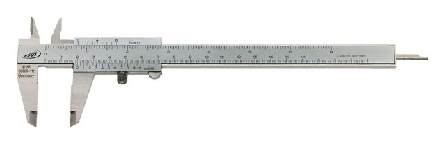 Bild von HELIOS PREISSER - Präzisions-Taschenmessschieber paralaxfrei 150mm Festst.