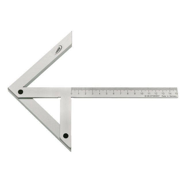 Bild von HELIOS PREISSER Winkelmesser HELIOS PREISSER 0380103 Zentrierwinkel, (0380103)