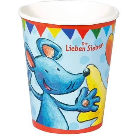 Bild von Die Spiegelburg 13255 Partybecher Die Lieben Sieben (8 St.)